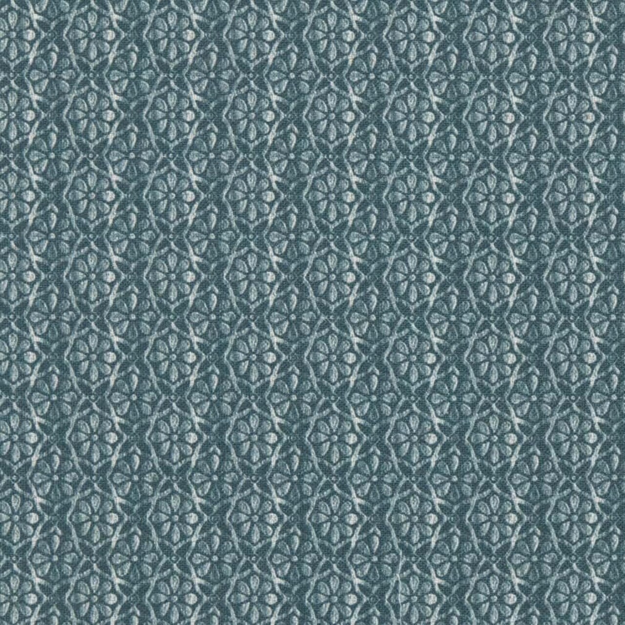 Aqua Performance Pet Friendly Small Scale Linen Look Print Upholstery Fabric by The Yard - SKU: Talon Teal